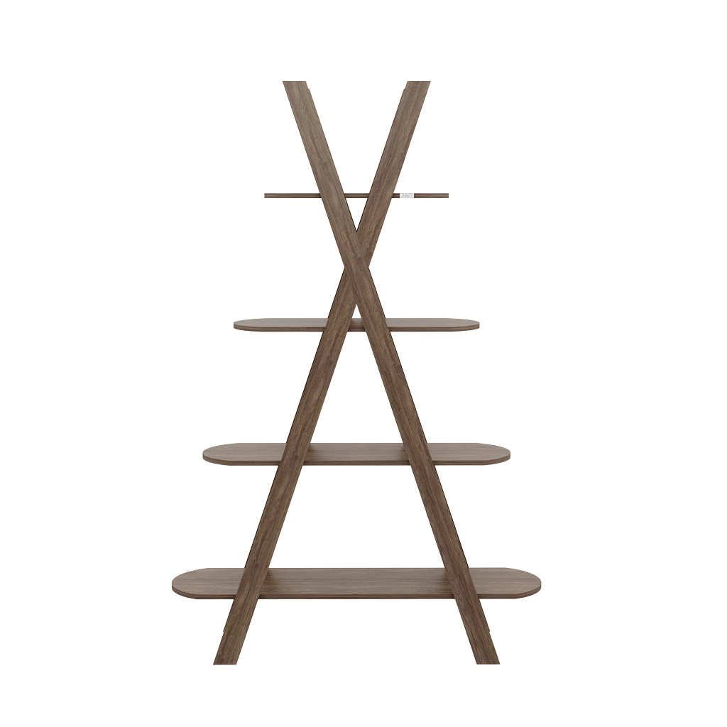 Книжная полка Yolka 120/33/183 овальная - Thumbnail 2