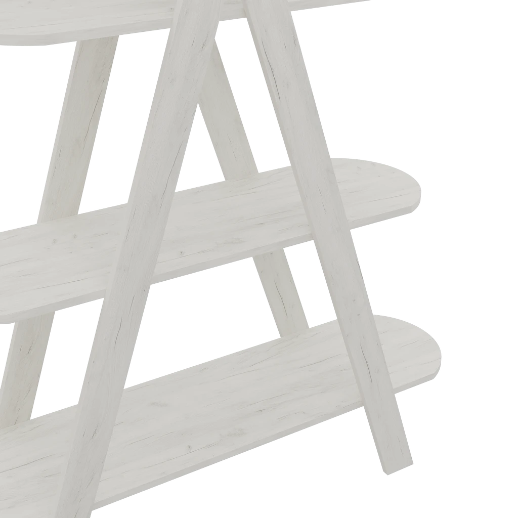 Книжная полка Yolka 120/33/183 овальная - Thumbnail 4