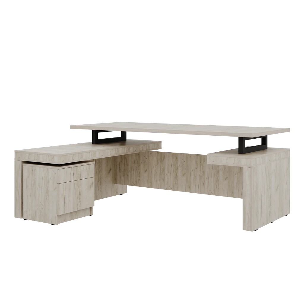 Стол руководительский Prime 190/150/75 H - Thumbnail 2