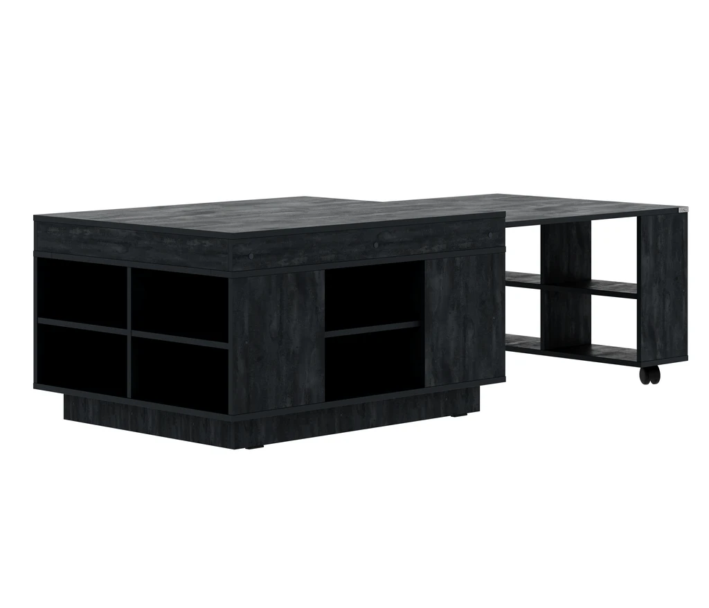 Стол журнальный раздвижной Ruby 123-200х80х50 - Thumbnail 2