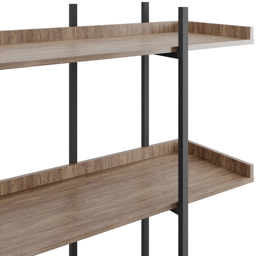 Стеллаж мк Tandem с бортами 140/40/200 - Thumbnail 3