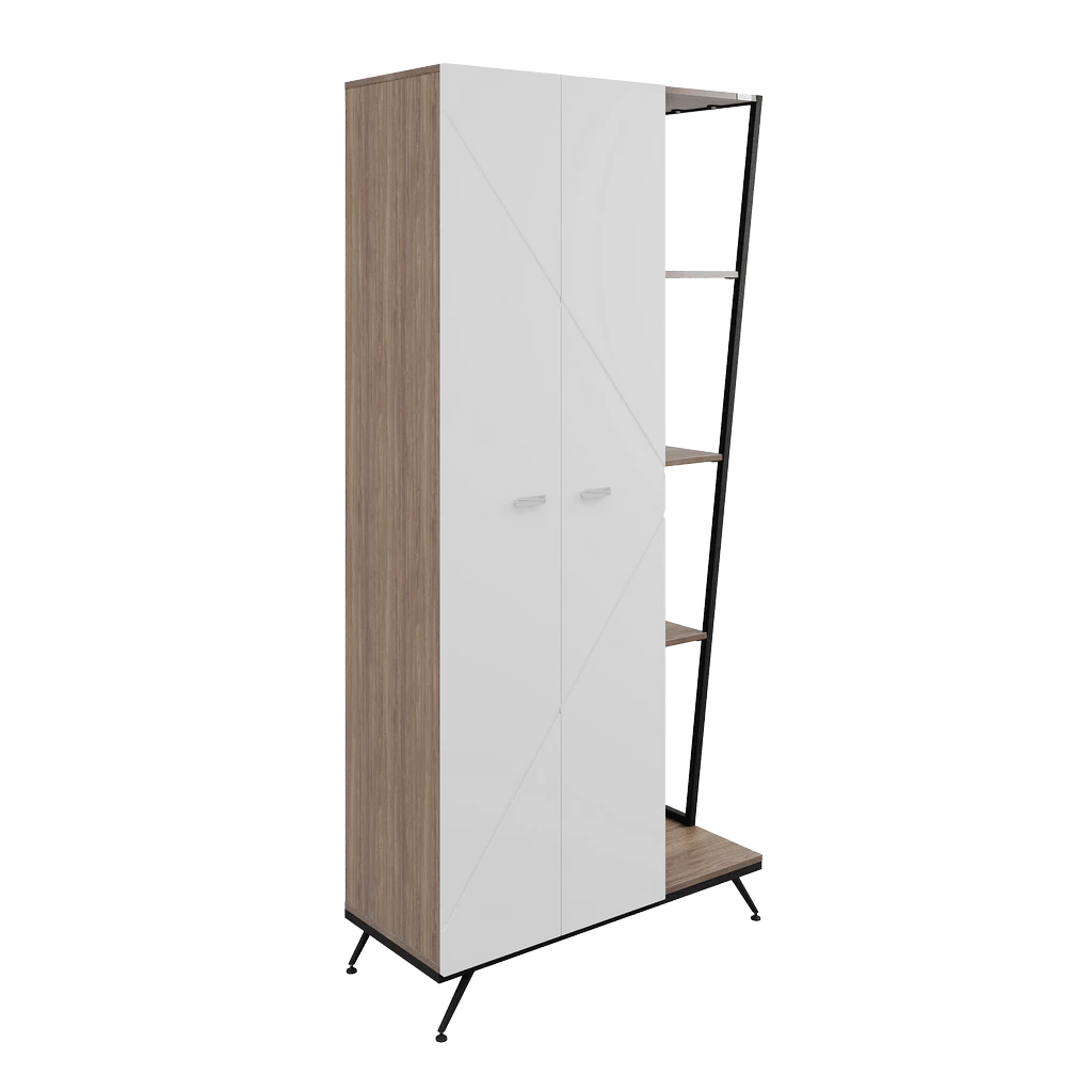 Шкаф Slash 93х40х200 H ПВХ UK variation 3