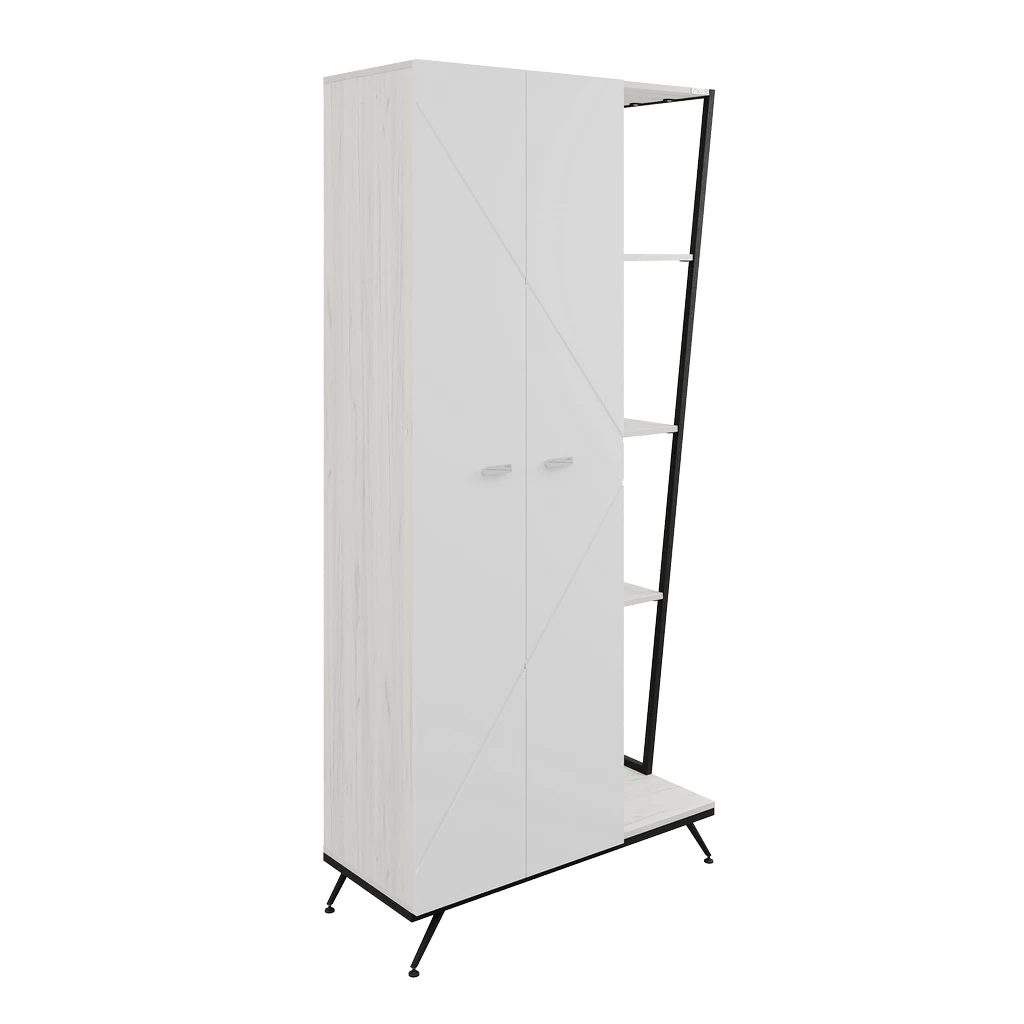 Шкаф Slash 93х40х200 H ПВХ UK variation 1