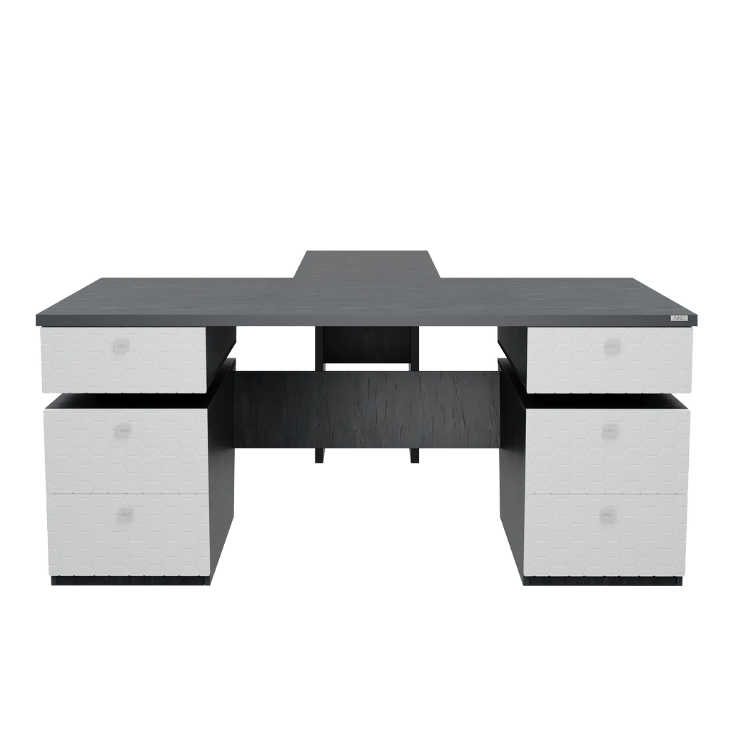 Стол руководительский Volant 180х190х78 H ПВХ - Thumbnail 2