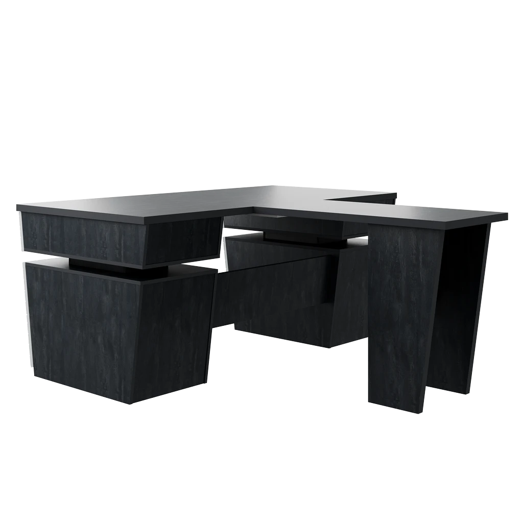 Стол руководительский Volant 180х190х78 H ПВХ - Thumbnail 3