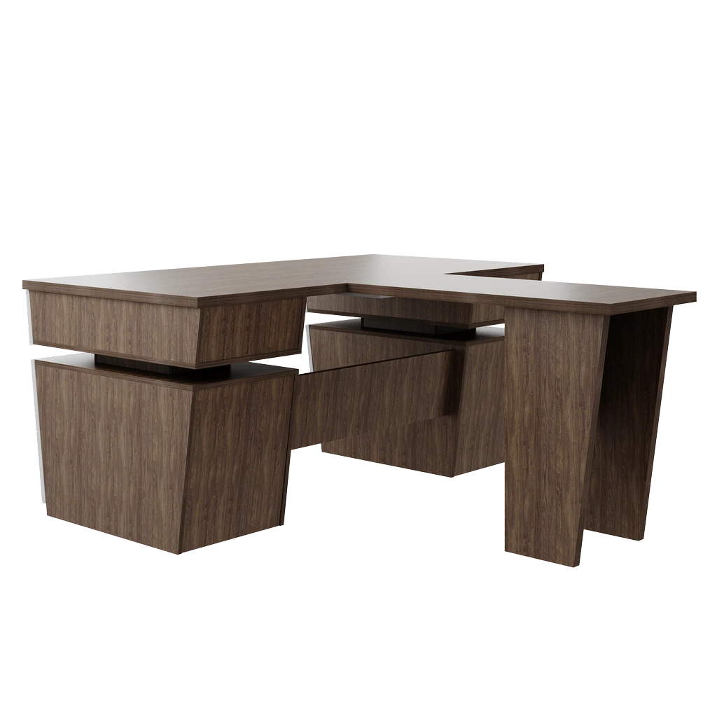 Стол руководительский Volant 180х190х78 H ПВХ - Thumbnail 3