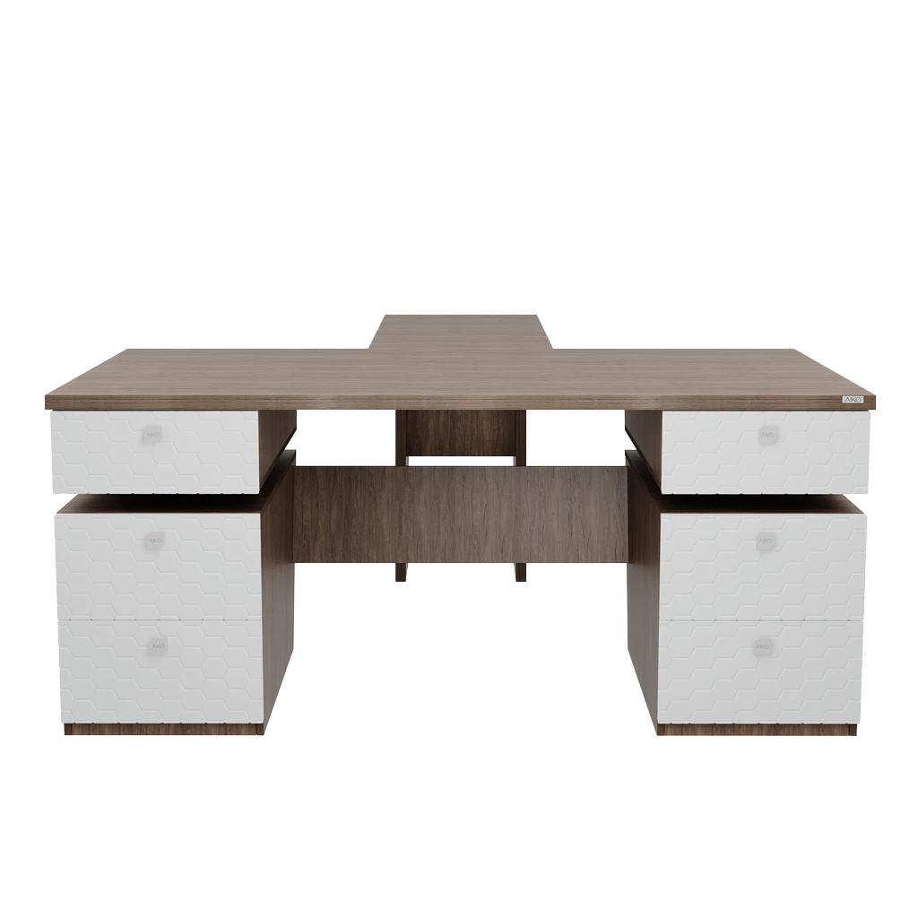 Стол руководительский Volant 180х190х78 H ПВХ - Thumbnail 2