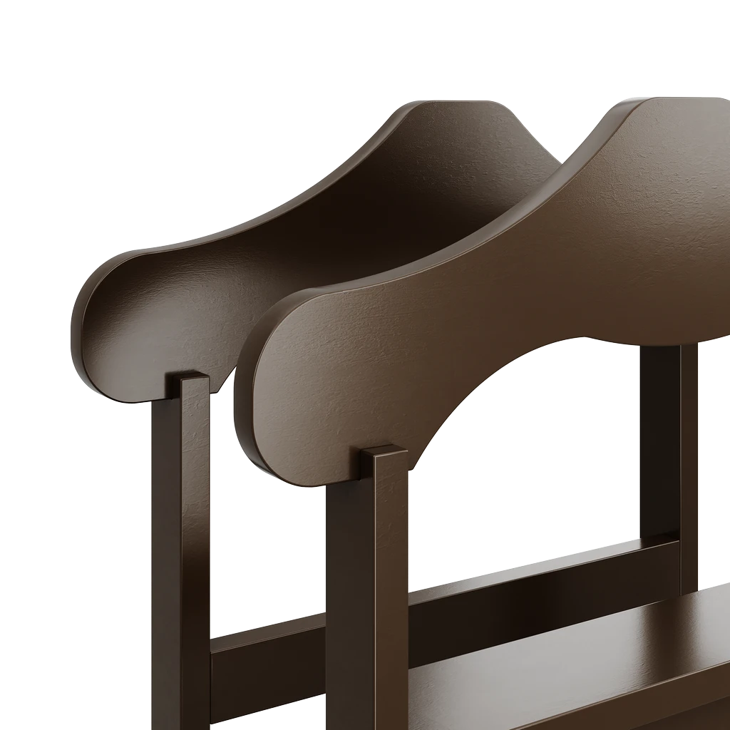 Вешалка Gentleman Двойной 42х42х120 - Thumbnail 3