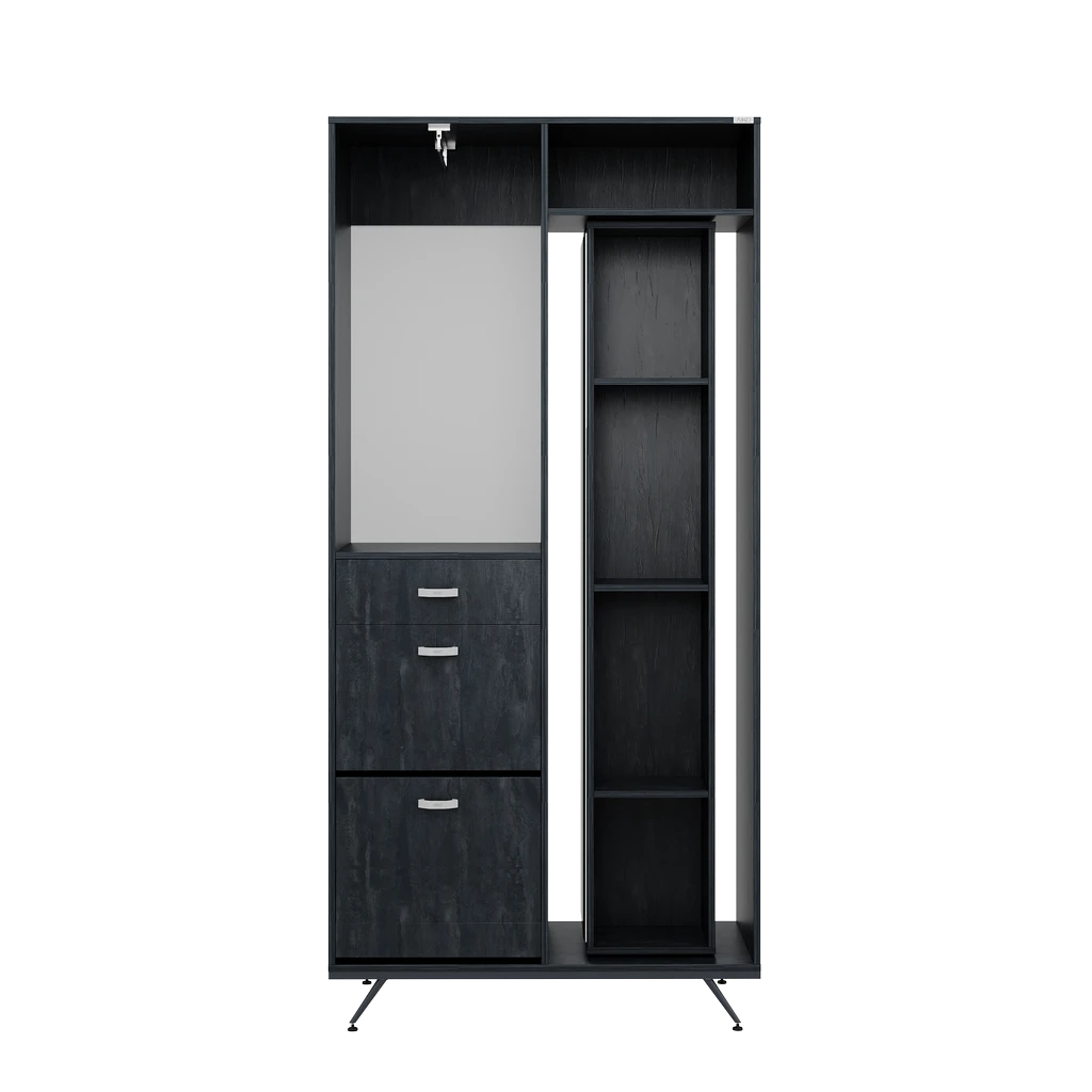 Прихожая Mira 100х42х211 H - Thumbnail 2