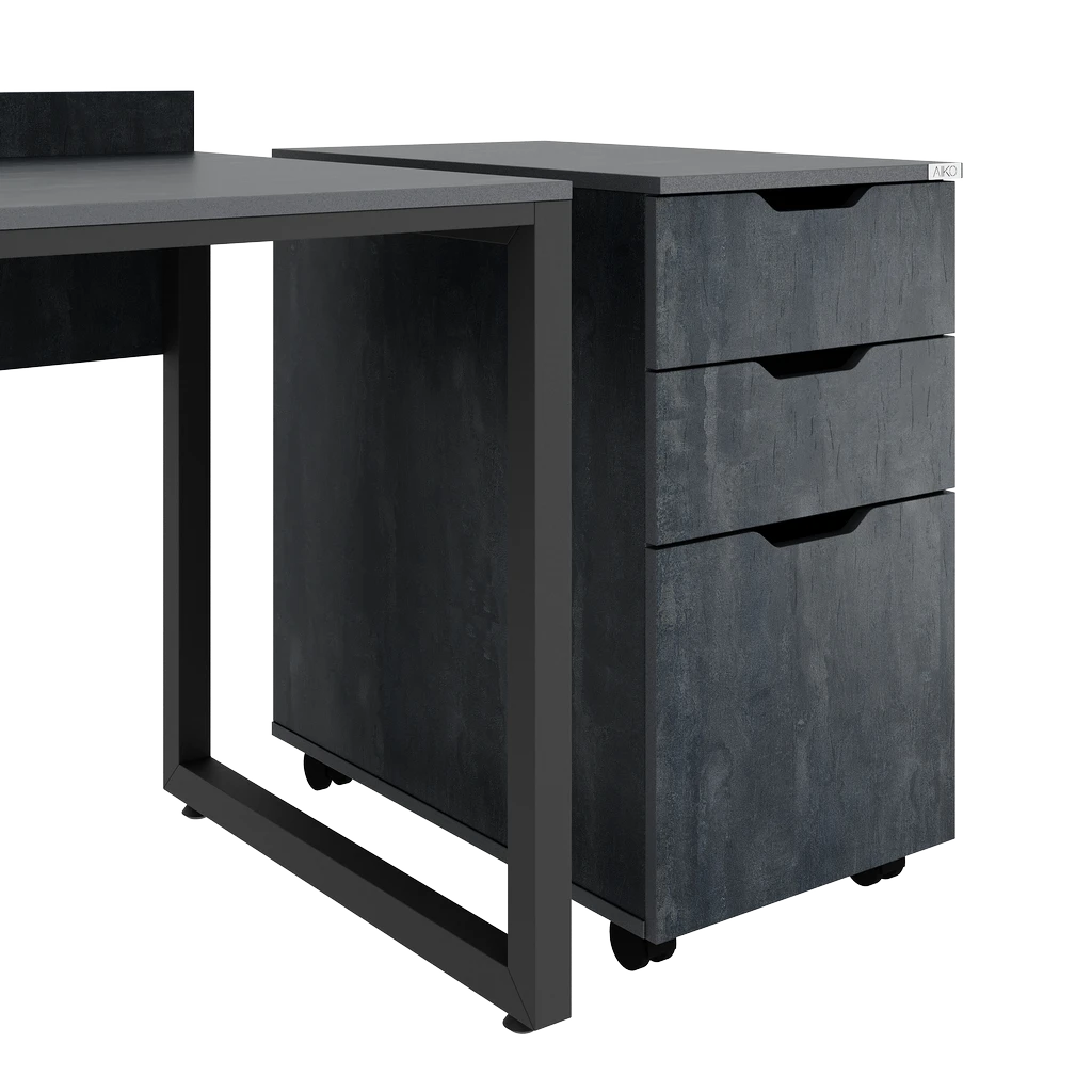 Этажерка с приставным столом Archi 170/74/180 H - Thumbnail 4