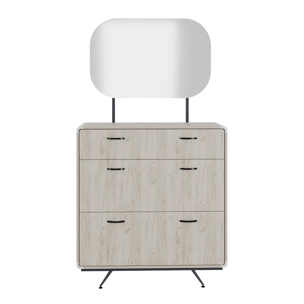 Комод с зеркалом Artur 80/40/185 Н - Thumbnail 2