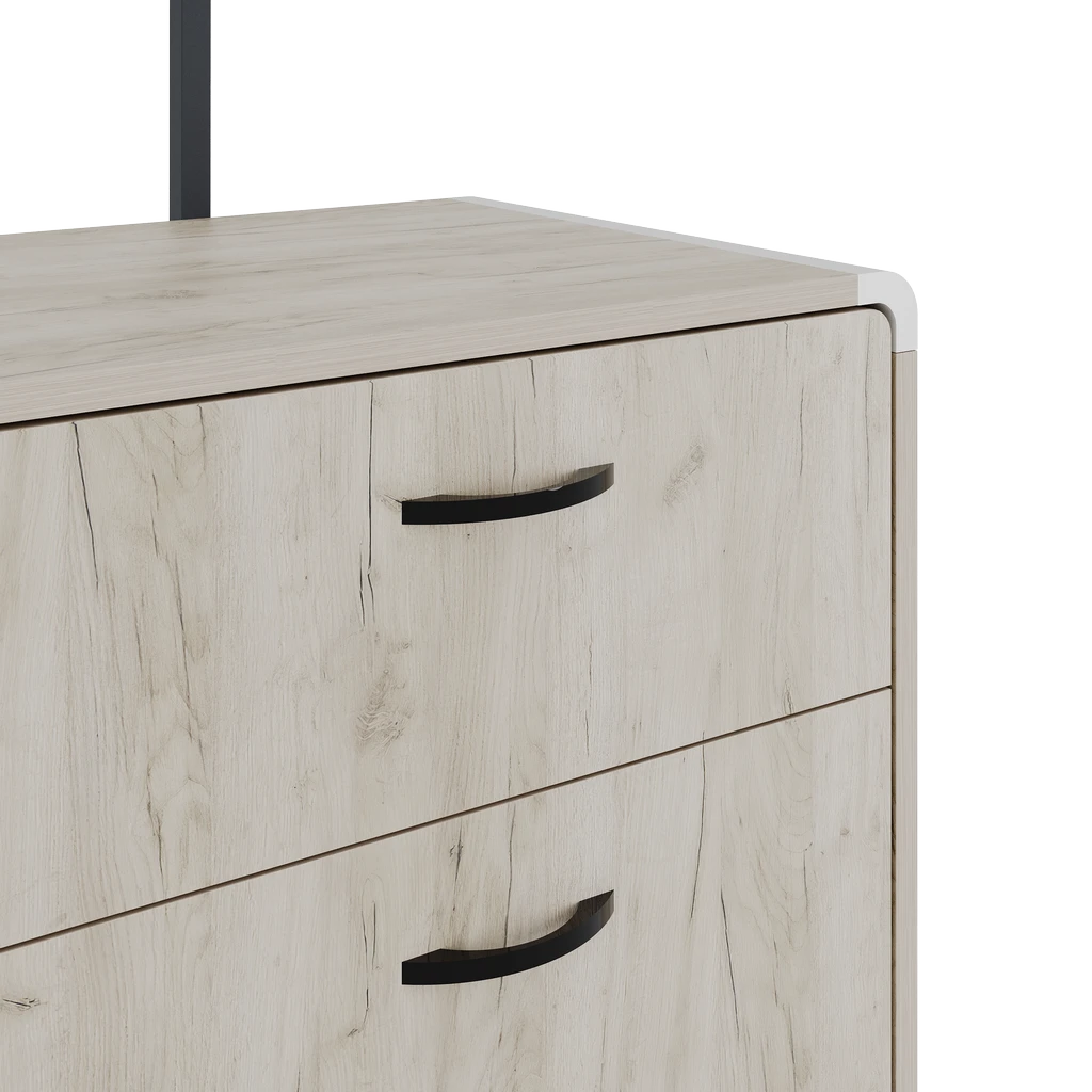 Комод с зеркалом Artur 80/40/185 Н - Thumbnail 4