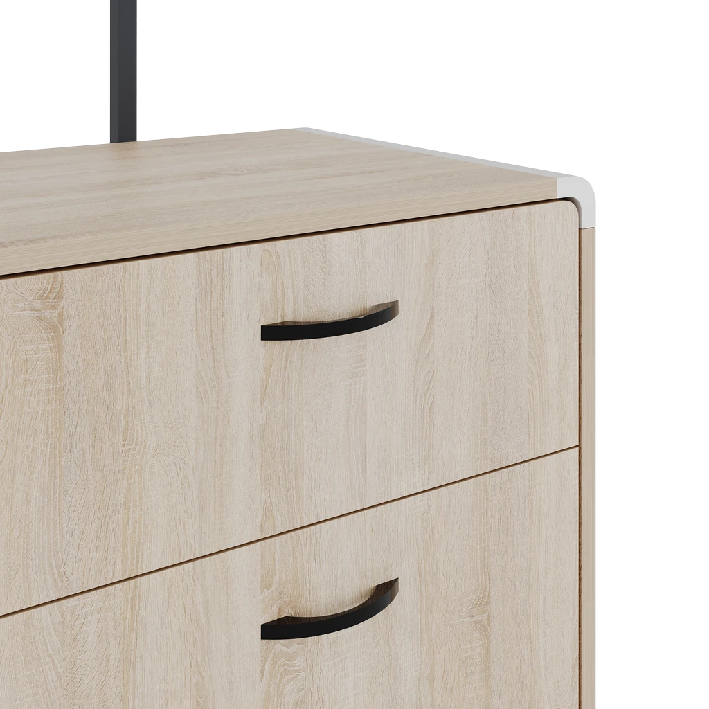 Комод с зеркалом Artur 80/40/185 Н - Thumbnail 4