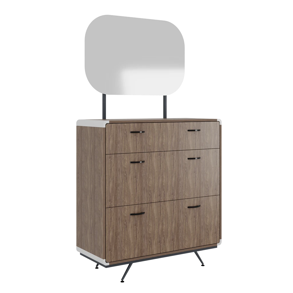 Комод с зеркалом Artur 80/40/185 Н DB variation 3