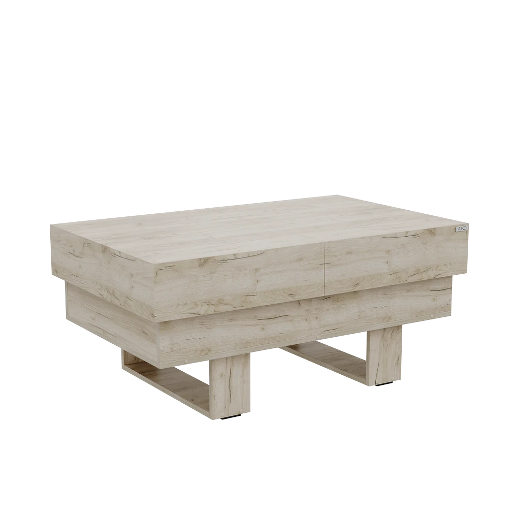 Стол журнальный трансформер Atrum 104x65x45 DB.MDV variation 2