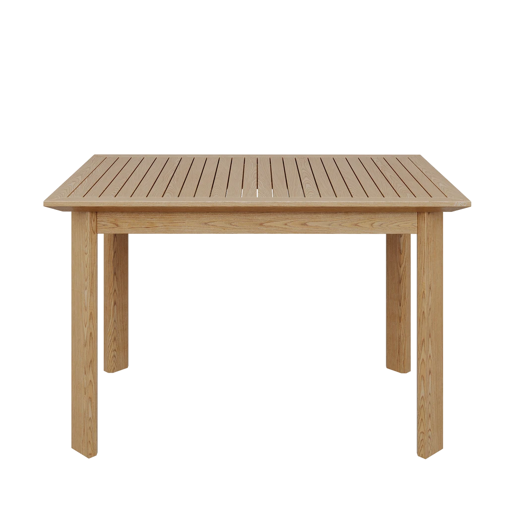 Стол обеденный деревянный BARIN 120х80х75 (outdoor) - Thumbnail 2