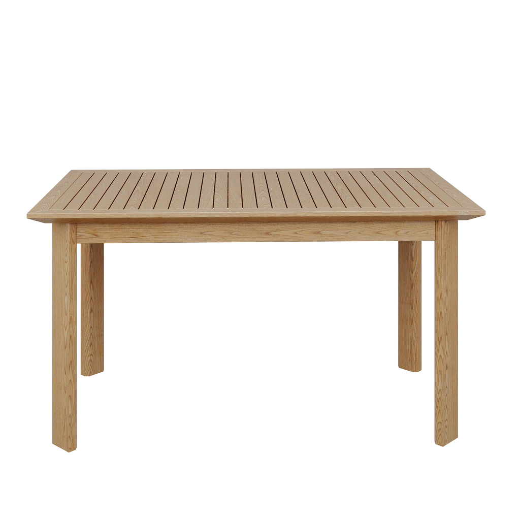 Стол обеденный деревянный BARIN 140х80х75 (outdoor) - Thumbnail 2