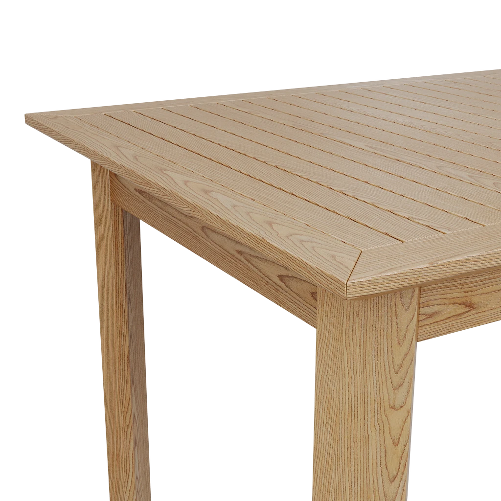 Стол обеденный деревянный BARIN 140х80х75 (outdoor) - Thumbnail 3