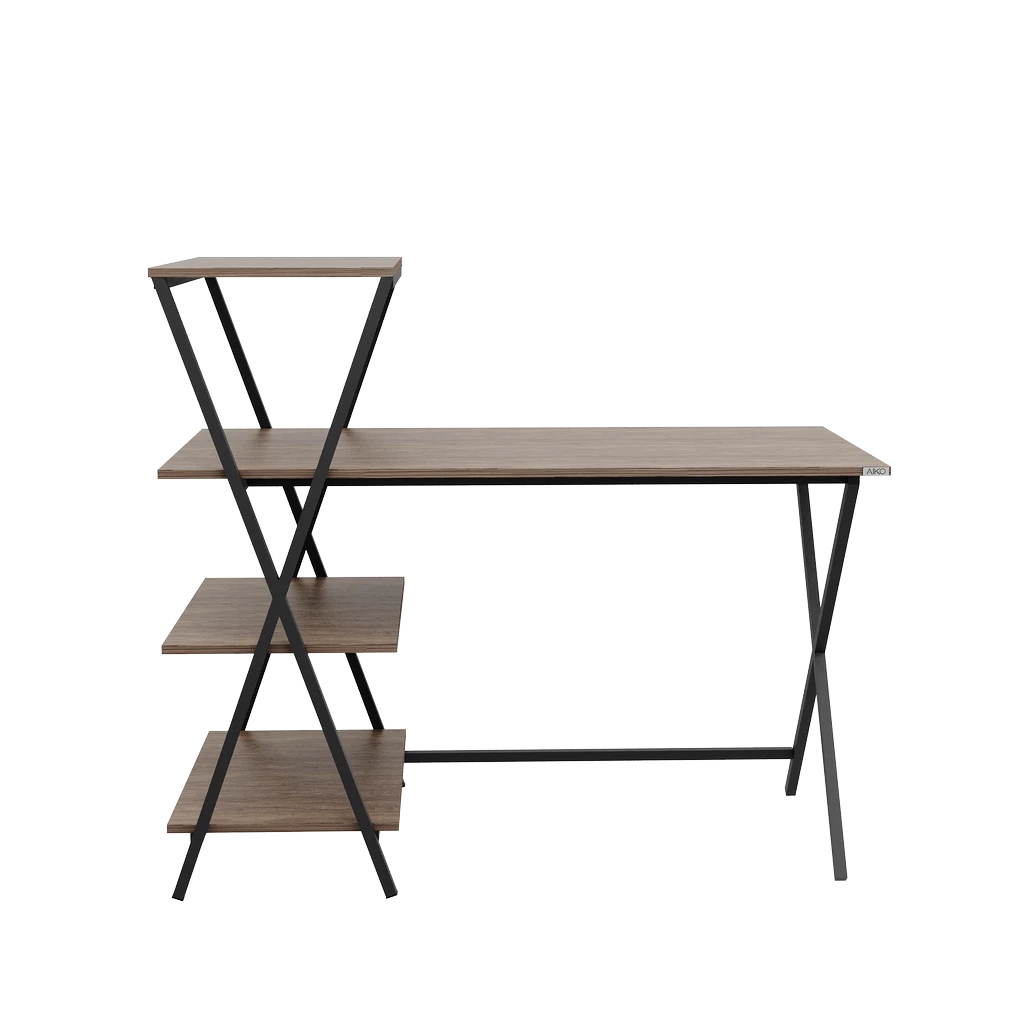 Стол письменный с полками Oliver 125/65/110 - Thumbnail 2