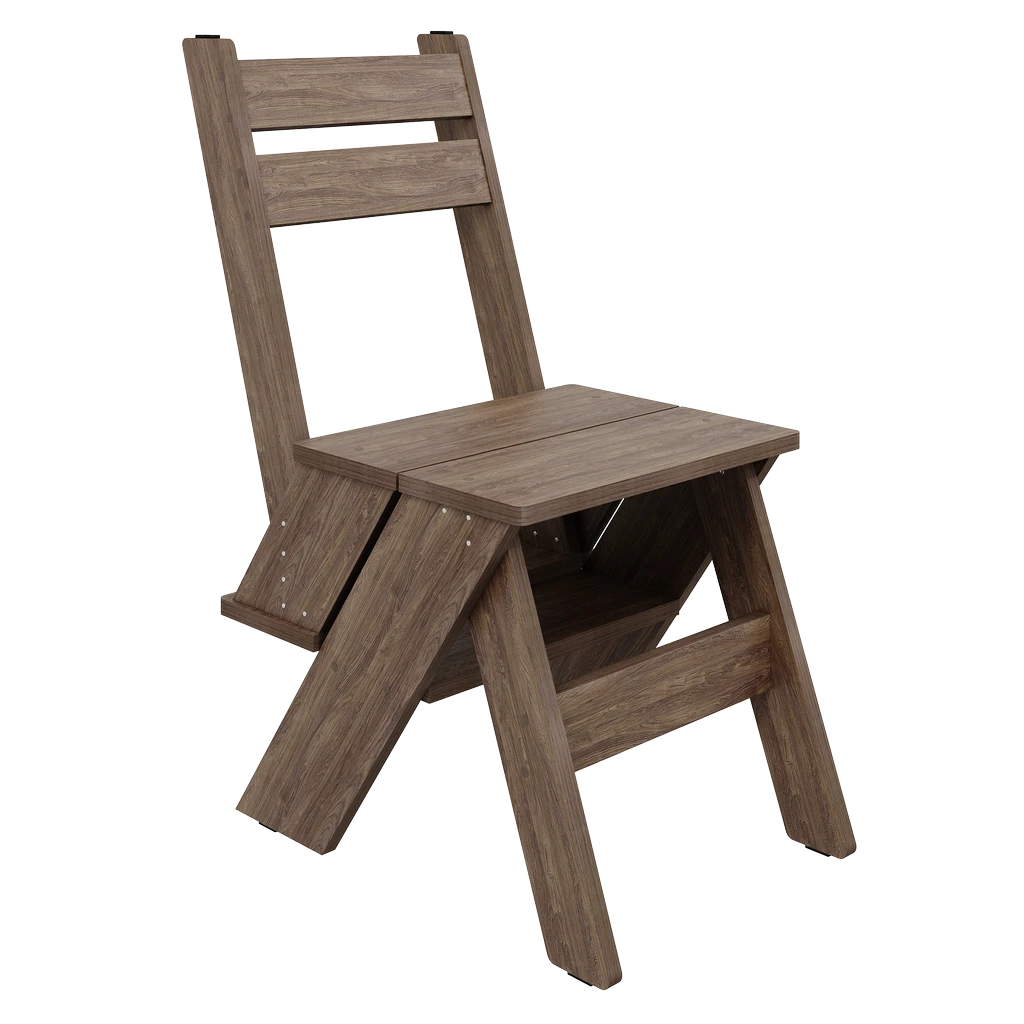 Dever Convertible Chair 34x42x65-86 Laminated MDF