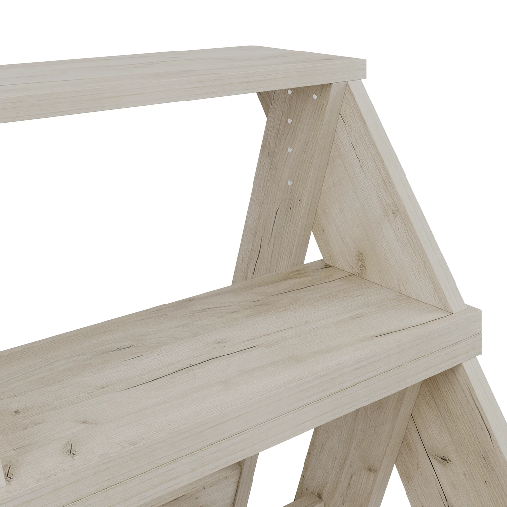 Dever Convertible Chair 34x42x65-86 Laminated MDF - Thumbnail 7