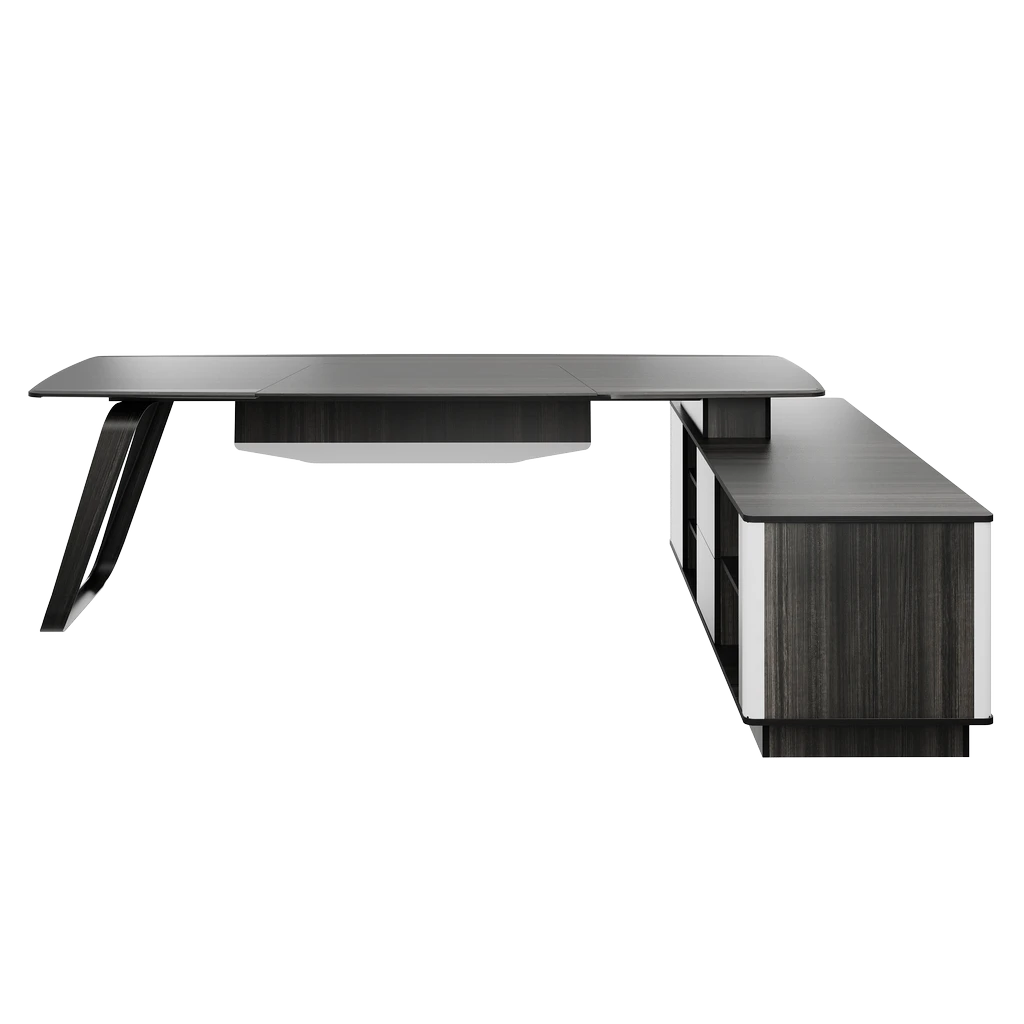 Стол руководителя Teon 205х180х75 ПВХ H - Thumbnail 2