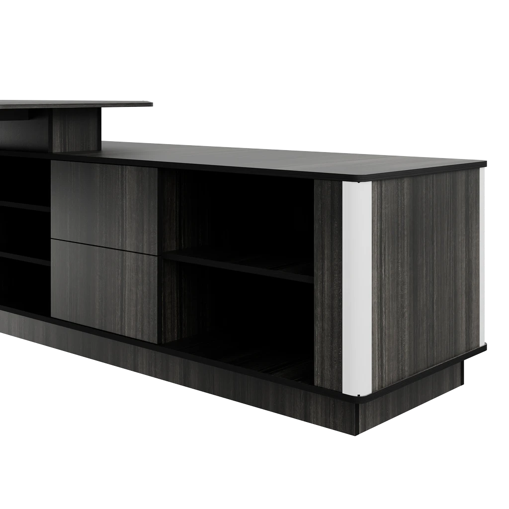 Стол руководителя Teon 205х180х75 ПВХ H - Thumbnail 6