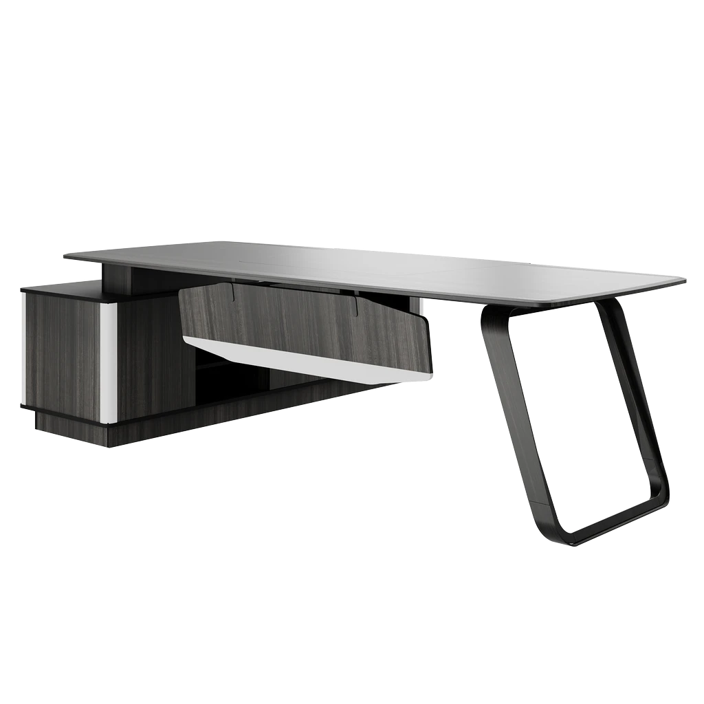 Стол руководителя Teon 205х180х75 ПВХ H - Thumbnail 4