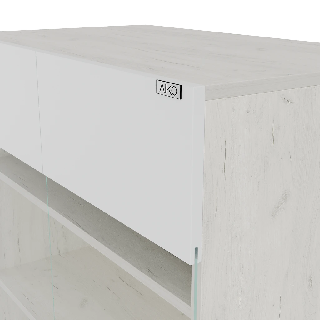 Шкаф руководительский Volant 80х46х199 ПВХ - Thumbnail 4