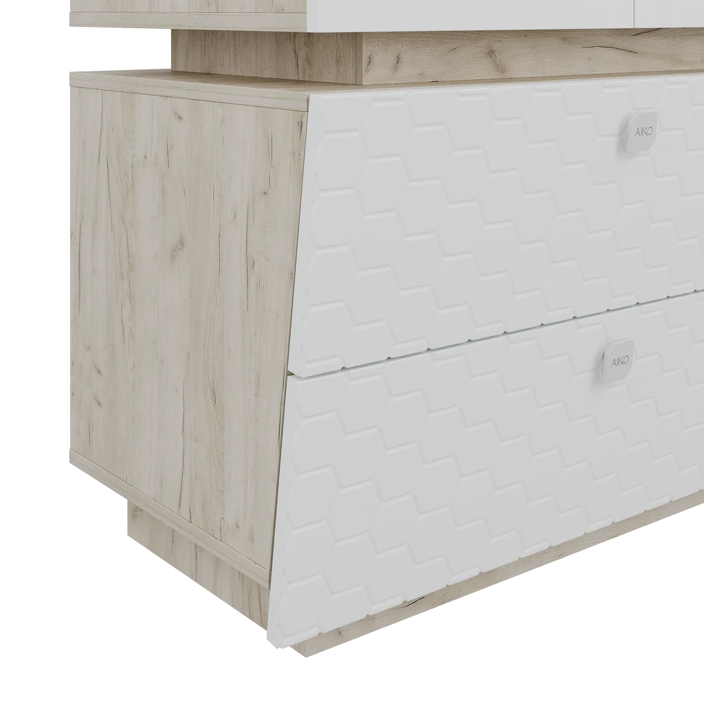 Шкаф руководительский Volant 80х46х199 ПВХ - Thumbnail 3