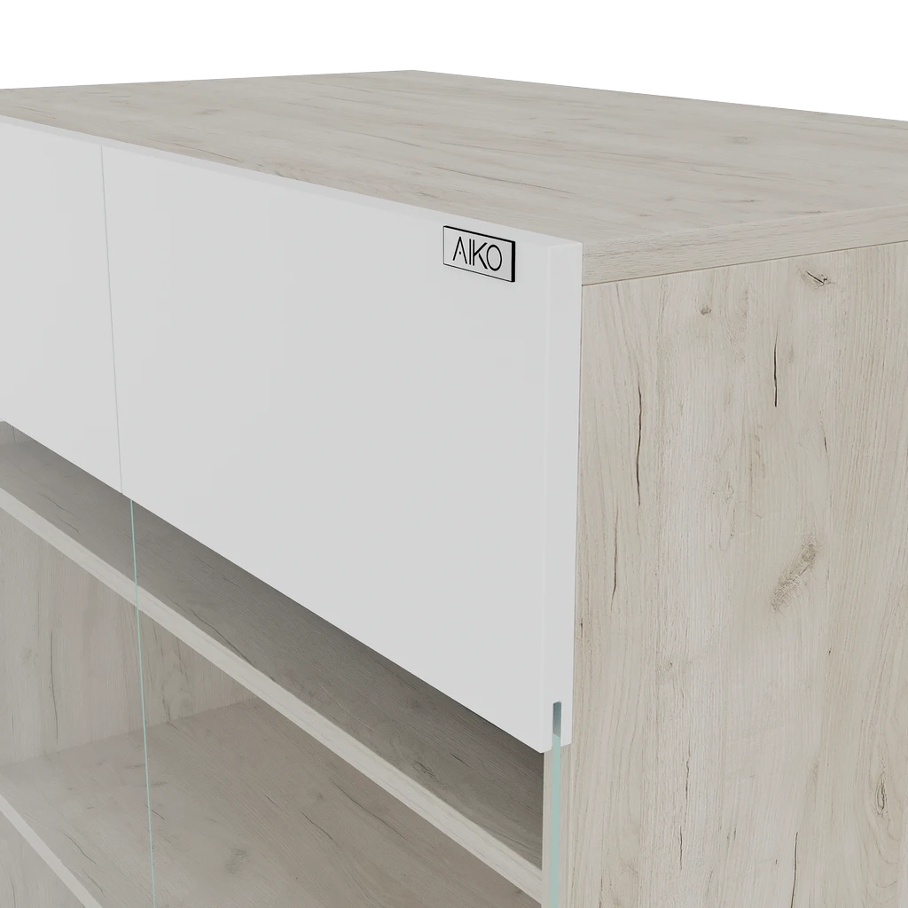 Шкаф руководительский Volant 80х46х199 ПВХ - Thumbnail 4