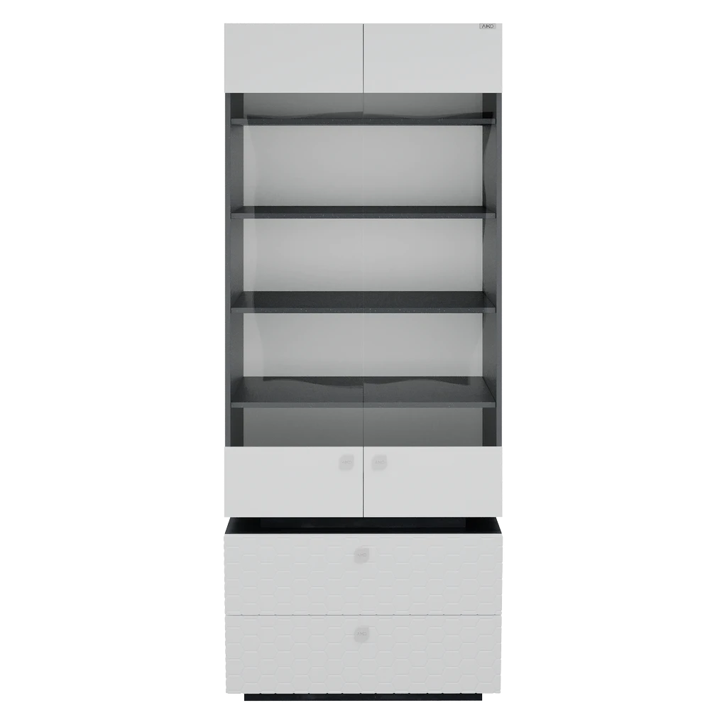 Шкаф руководительский Volant 80х46х199 ПВХ - Thumbnail 2