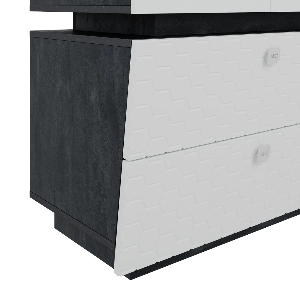 Шкаф руководительский Volant 80х46х199 ПВХ - Thumbnail 3