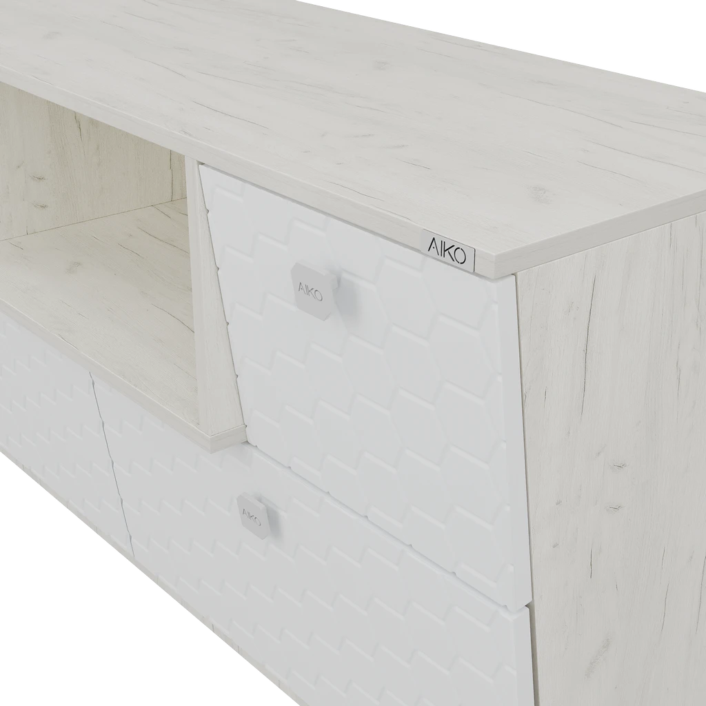 Тумба-консоль руководителя Volant 120х40х60 ПВХ - Thumbnail 4