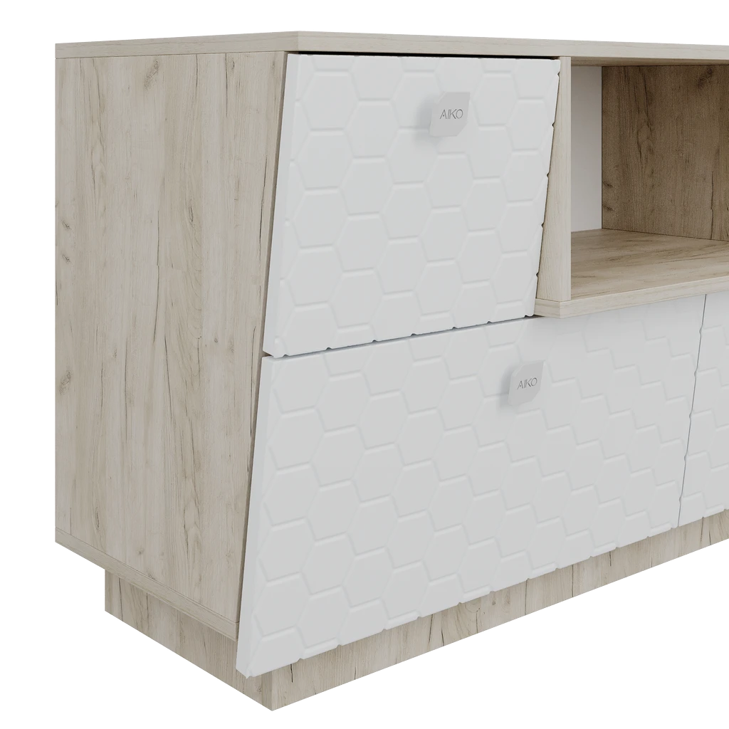 Тумба-консоль руководителя Volant 120х40х60 ПВХ - Thumbnail 3