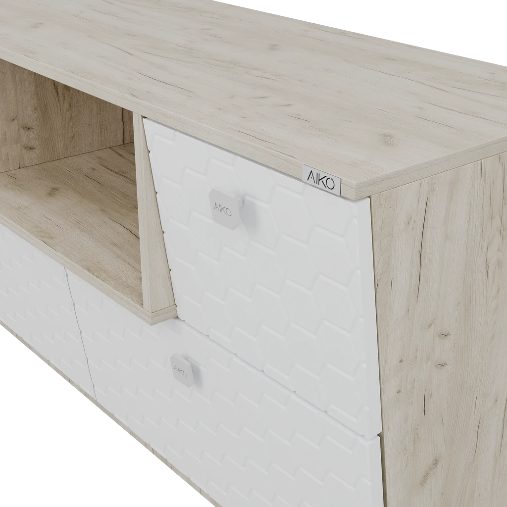 Тумба-консоль руководителя Volant 120х40х60 ПВХ - Thumbnail 4