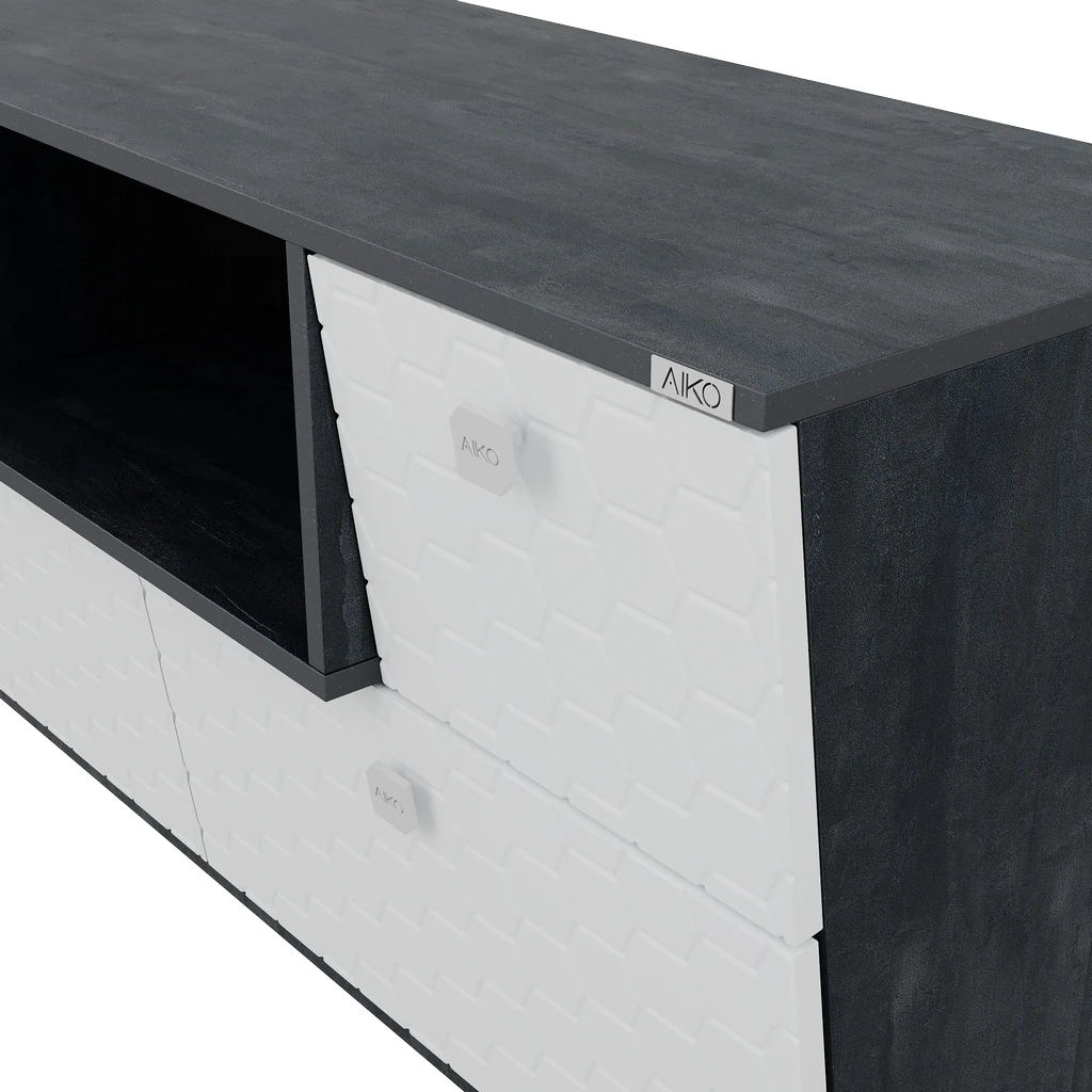 Тумба-консоль руководителя Volant 120х40х60 ПВХ - Thumbnail 4