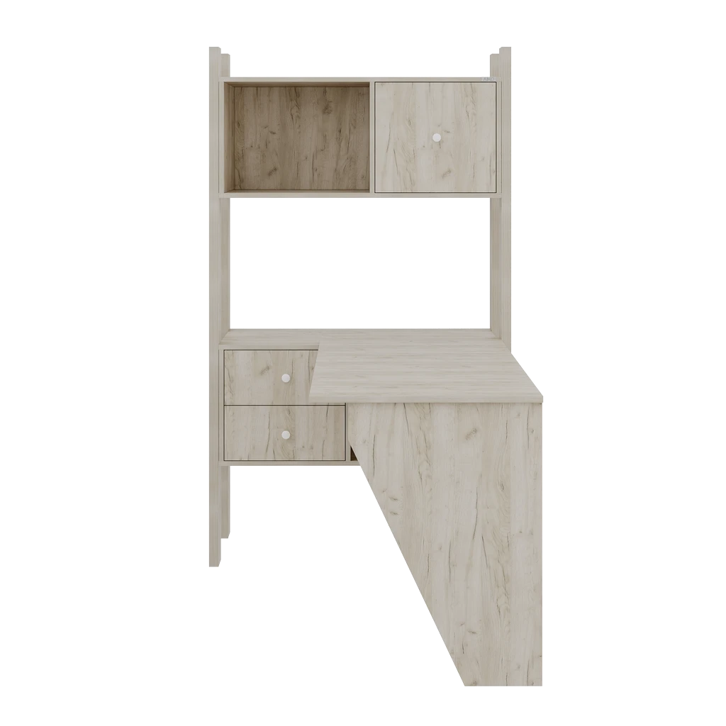 Стеллаж Оtto с угловым столом 140х100х172 - Thumbnail 2