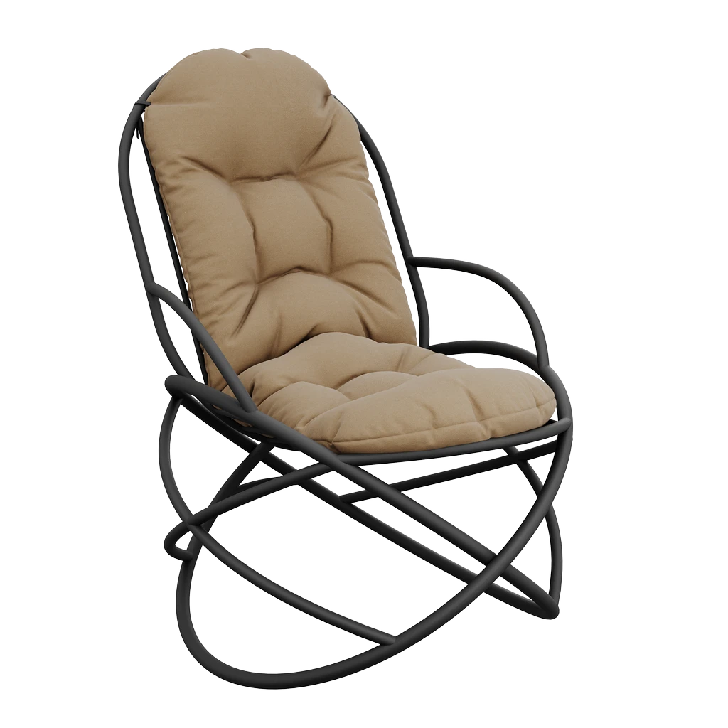 GLOBUS кресло качалка Слоновая кость variation 3