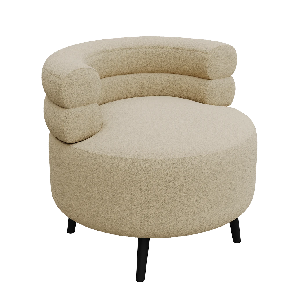 Кресло Claire 80х80х75 Bravo Terra (букле) variation 2