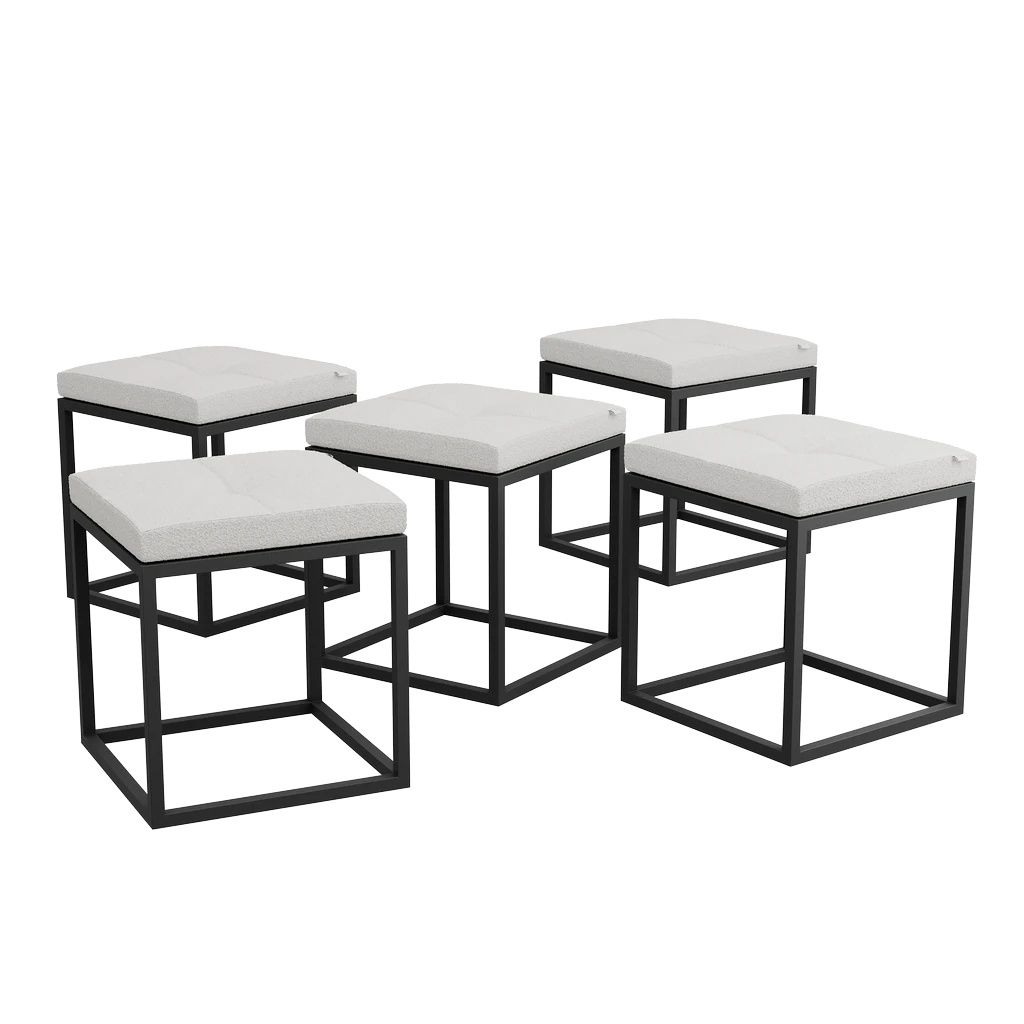 Пуф Mia 40х40х40 - Thumbnail 3