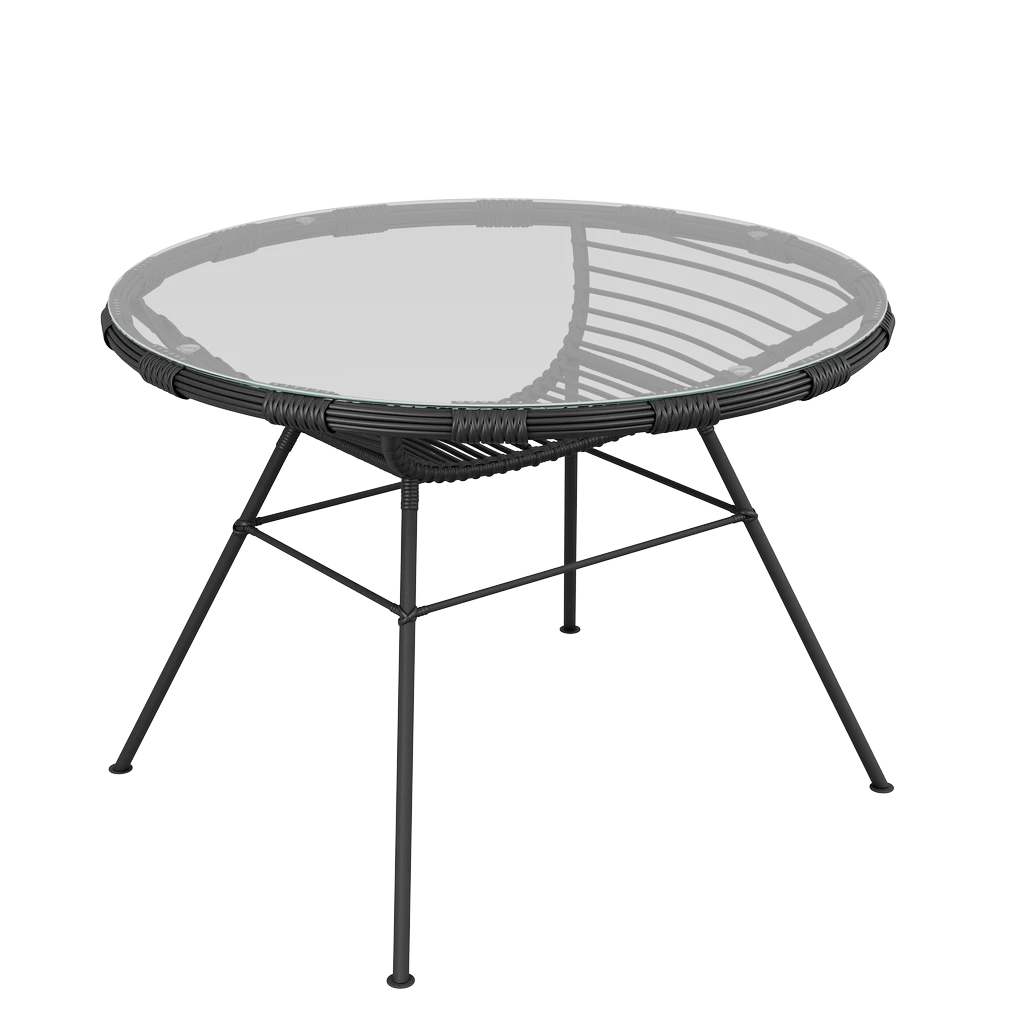 ACAPULCO стол обеденный круглый разборный d 1000*72 6005