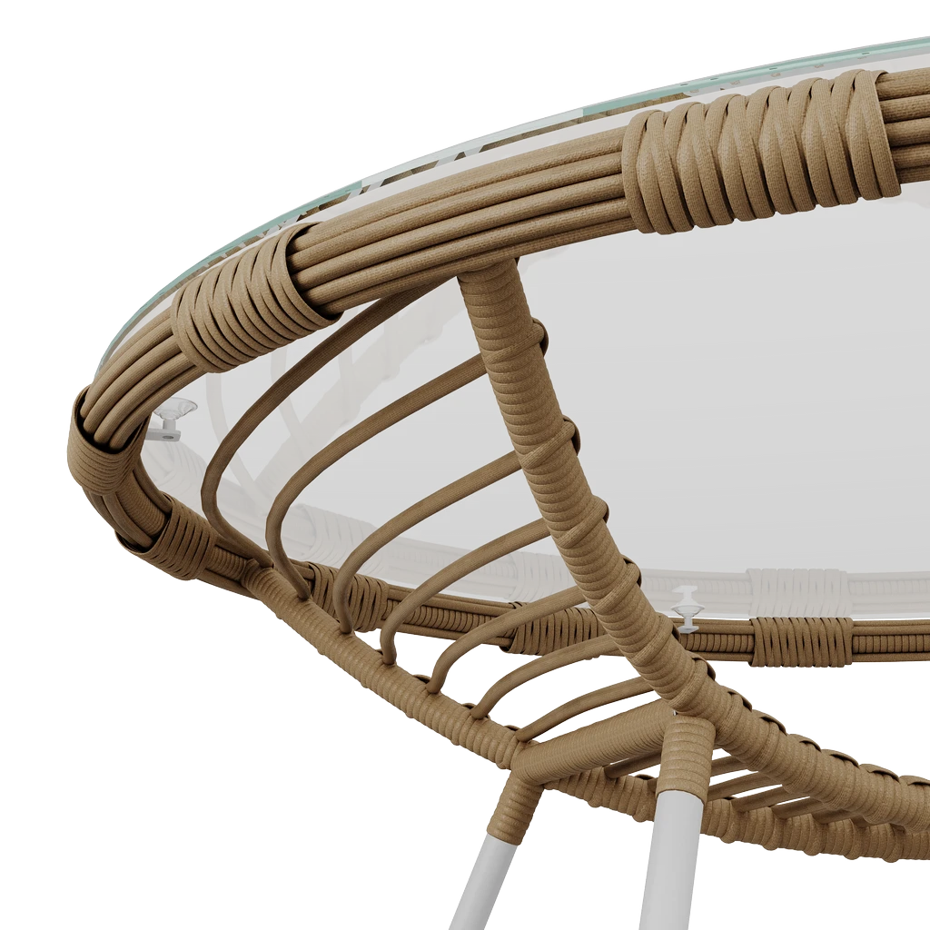 ACAPULCO стол обеденный круглый разборный d 1000*72 - Thumbnail 3