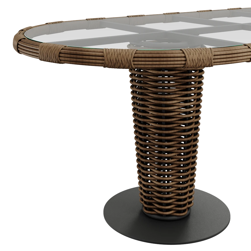 ALIA стол обеденный овальный 2000*1000*760 - Thumbnail 3