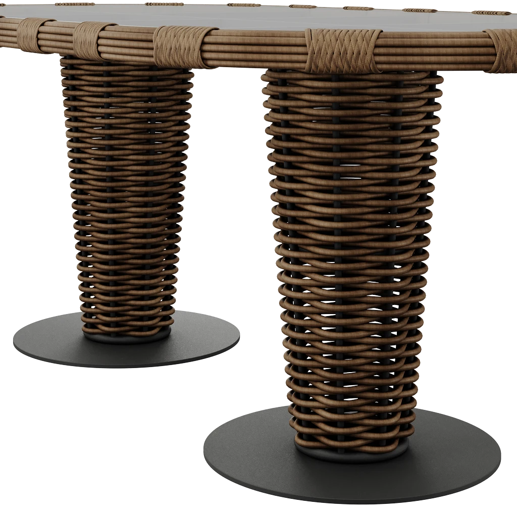 ALIA стол обеденный овальный 2000*1000*760 - Thumbnail 4