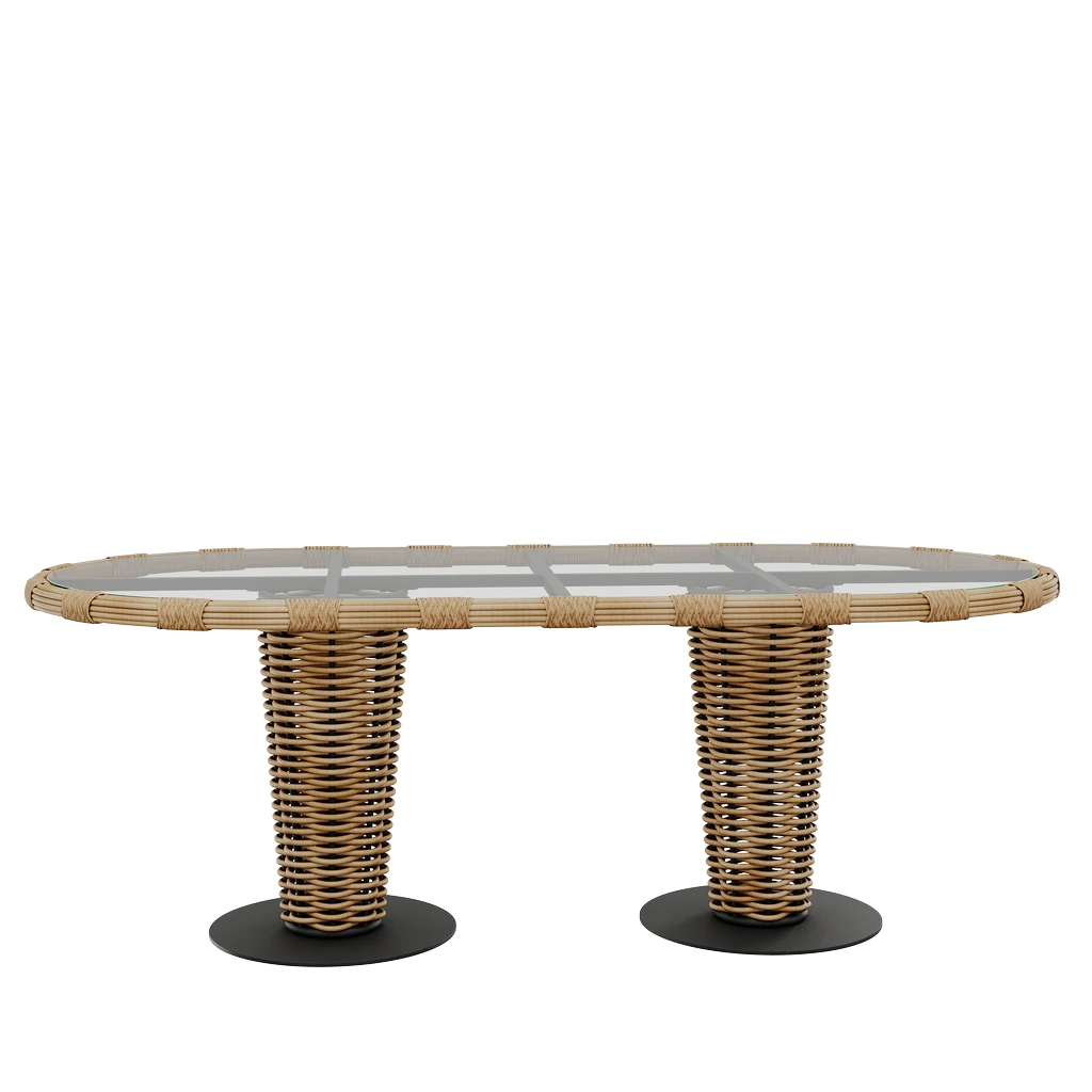 ALIA стол обеденный овальный 2000*1000*760 - Thumbnail 2