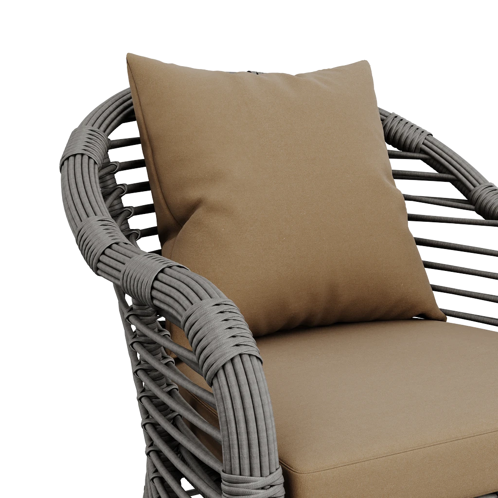 MAGDA Кресло сталь (из трубки)№ 2 - Thumbnail 3