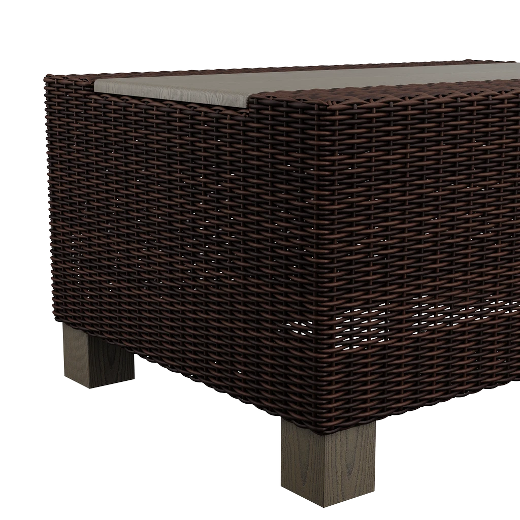 PANDORA стол кофейный прямоугольный стальной 1020*720*520 - Thumbnail 3