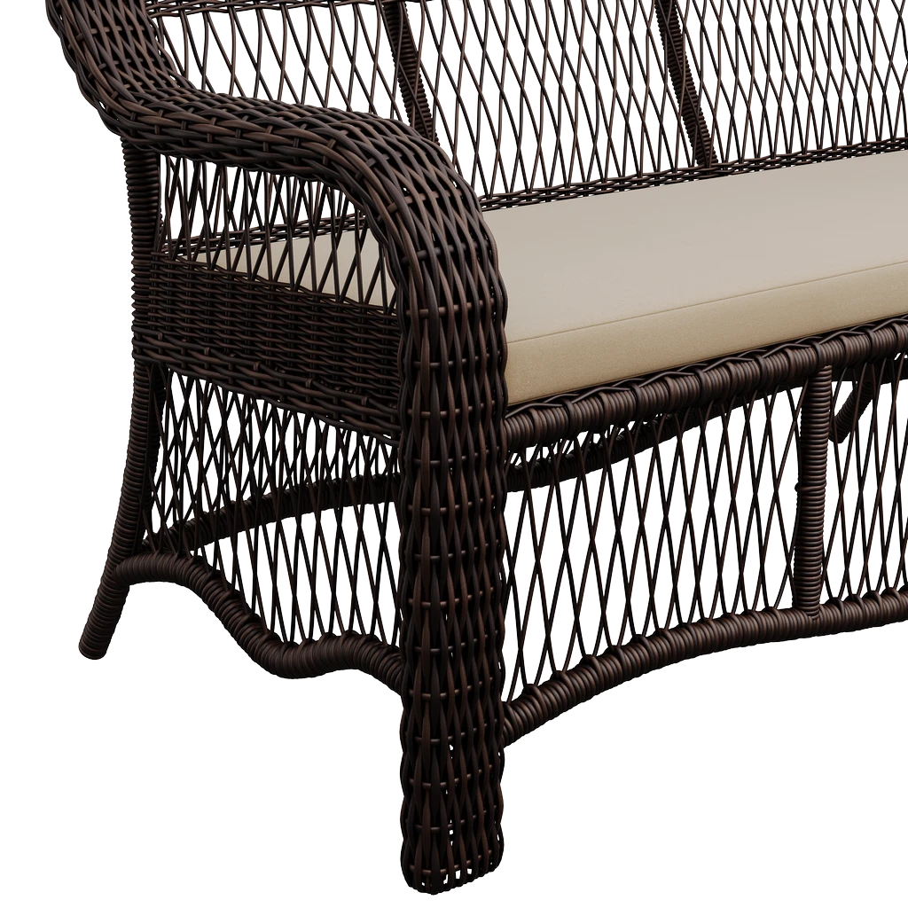 SEVILLA софа 3-х местная сталь - Thumbnail 3