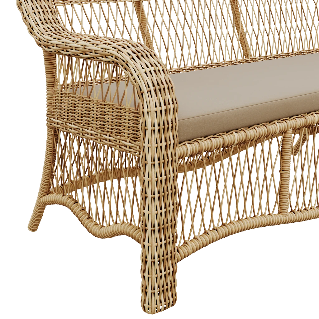 SEVILLA софа 3-х местная сталь - Thumbnail 3